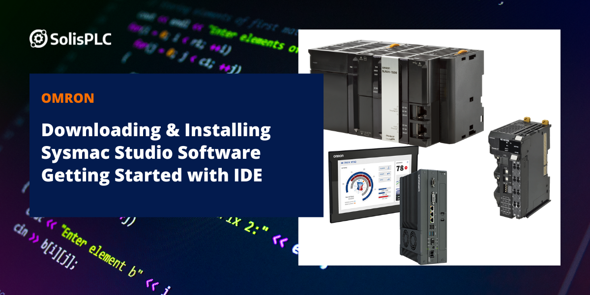 Omron Sysmac Studio Software | How to Download, Install, and